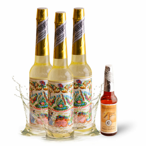 3 Agua Florida original <br>-20% + Palo Santo OFFERT
