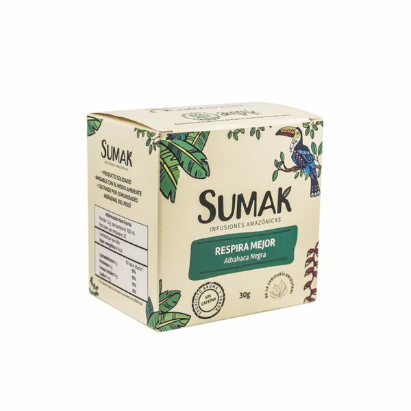 INFUSION SUMAK <br>Basilic noir